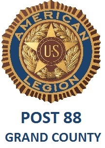 Sponsor • Constitution Week, Grand Lake, Colorado: Logo for the American Legion Post #88 in Grand County, Colorado.